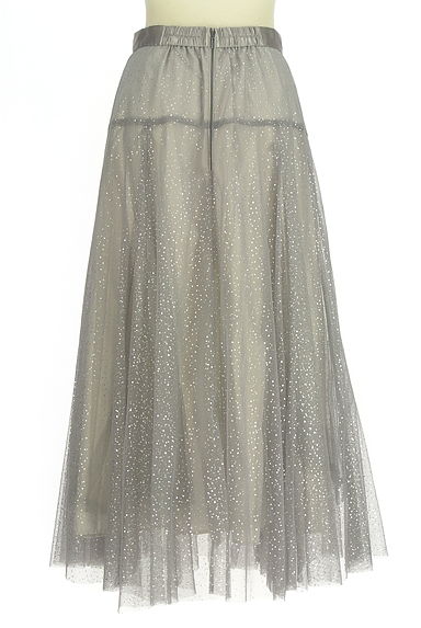 Apuweiser riche（アプワイザーリッシェ）の古着「ドット柄チュールロングスカート（ロングスカート・マキシスカート）」大画像２へ