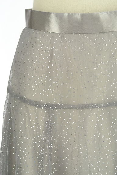 Apuweiser riche（アプワイザーリッシェ）の古着「ドット柄チュールロングスカート（ロングスカート・マキシスカート）」大画像４へ