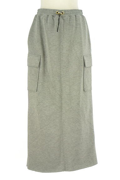 BARNYARDSTORM（バンヤードストーム）の古着「ドロストポンチストレートロングスカート（スカート）」大画像１へ