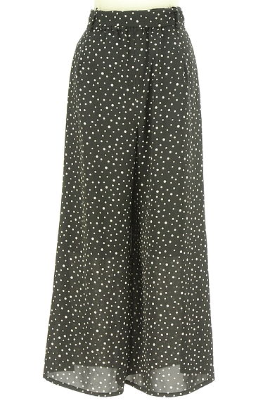 Snidel（スナイデル）の古着「ベルト付きドットワイドパンツ（パンツ）」大画像２へ