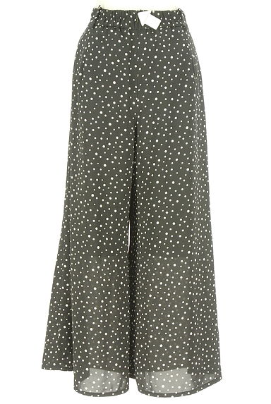 Snidel（スナイデル）の古着「ベルト付きドットワイドパンツ（パンツ）」大画像４へ