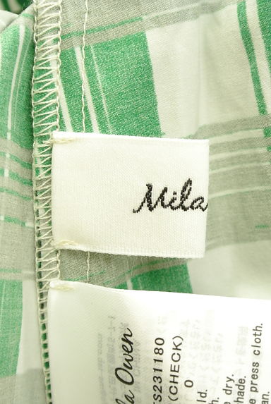 Mila Owen（ミラオーウェン）の古着「チェック柄ロングフレアスカート（ロングスカート・マキシスカート）」大画像６へ