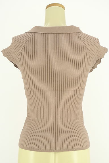 LAISSE PASSE（レッセパッセ）の古着「ロールカラーラグランリブニット（ニット）」大画像２へ