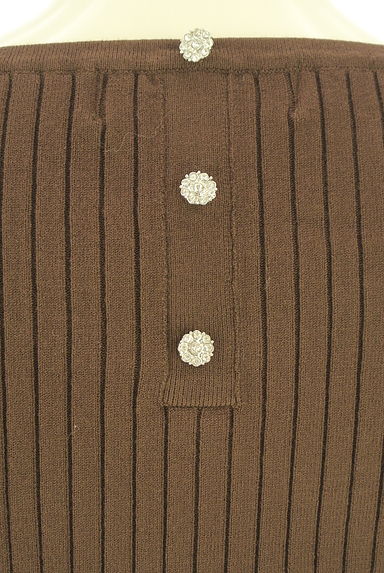 LAISSE PASSE（レッセパッセ）の古着「花刺繍レース袖リブニット（ニット）」大画像４へ