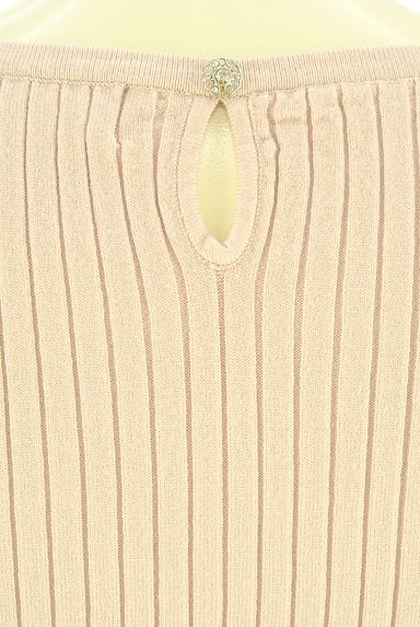 LAISSE PASSE（レッセパッセ）の古着「チュール7分袖リブニット（ニット）」大画像４へ