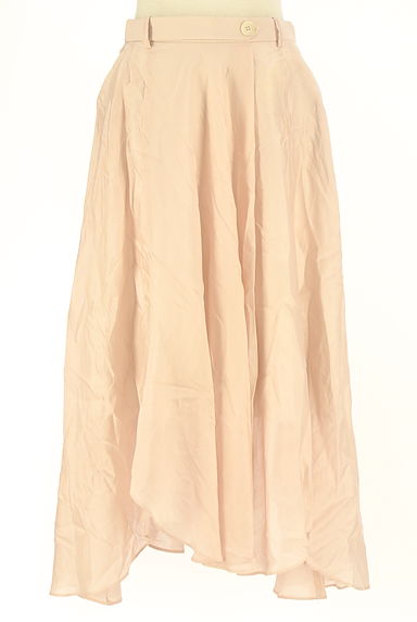 LAISSE PASSE（レッセパッセ）の古着「ラップスカート風シアーロングスカート（ロングスカート・マキシスカート）」大画像１へ