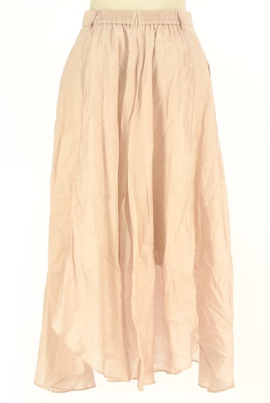 LAISSE PASSE（レッセパッセ）の古着「ラップスカート風シアーロングスカート（ロングスカート・マキシスカート）」大画像２へ