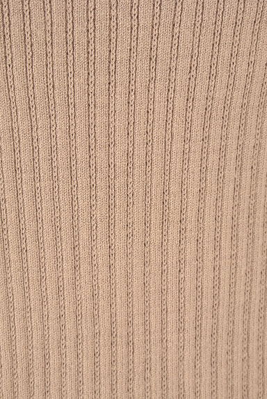 WILLSELECTION（ウィルセレクション）の古着「花モチーフ刺繍入りノースリリブニットトップス（ニット）」大画像５へ