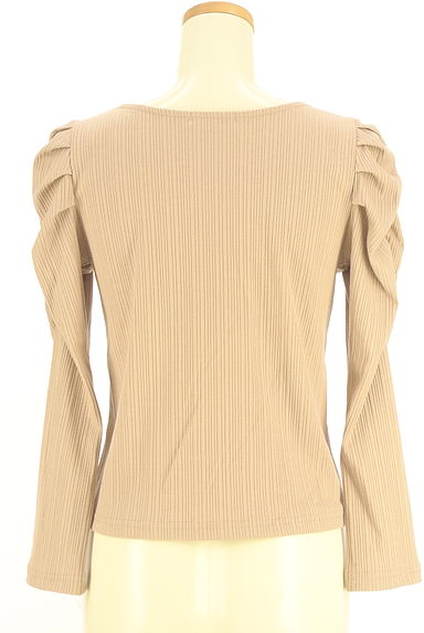 WILLSELECTION（ウィルセレクション）の古着「パワーショルダーリブトップス（カットソー・プルオーバー）」大画像２へ