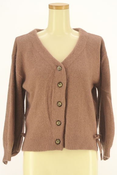 WILLSELECTION（ウィルセレクション）の古着「ボリュームスリーブニットカーディガン（カーディガン・ボレロ）」大画像１へ