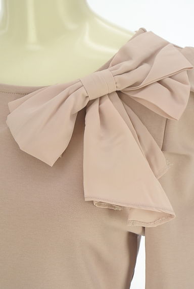 WILLSELECTION（ウィルセレクション）の古着「ビッグリボン付きパワショルカットソー（カットソー・プルオーバー）」大画像４へ