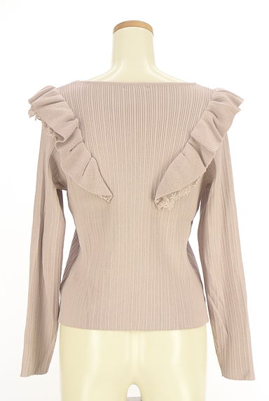 WILLSELECTION（ウィルセレクション）の古着「フリルリブニット（ニット）」大画像２へ