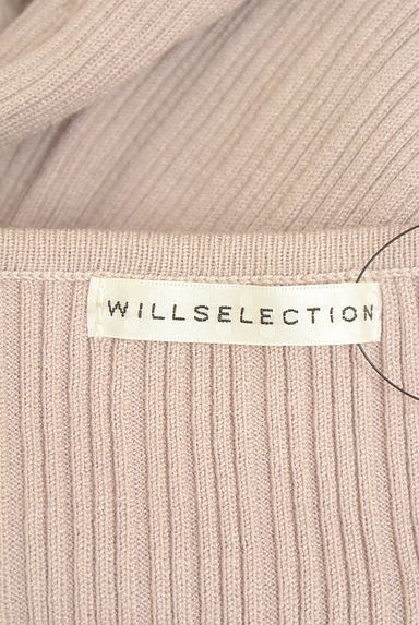WILLSELECTION（ウィルセレクション）の古着「フリルリブニット（ニット）」大画像６へ