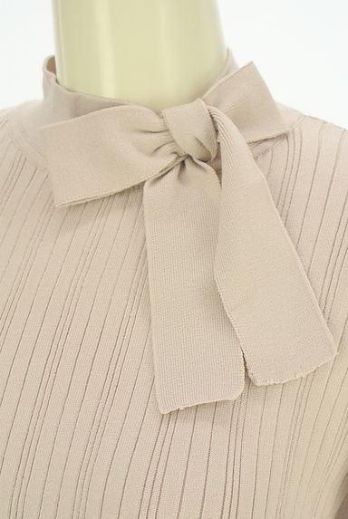 WILLSELECTION（ウィルセレクション）の古着「リボン付きハイネックリブニット（ニット）」大画像４へ