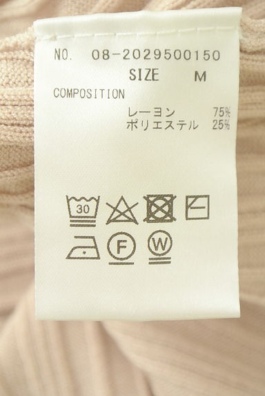 WILLSELECTION（ウィルセレクション）の古着「リボン付きハイネックリブニット（ニット）」大画像５へ