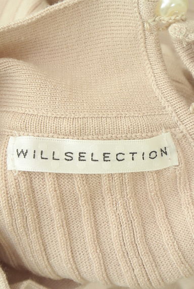 WILLSELECTION（ウィルセレクション）の古着「リボン付きハイネックリブニット（ニット）」大画像６へ