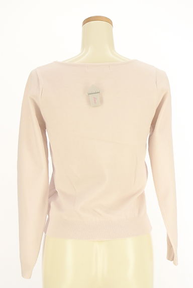 MISCH MASCH（ミッシュマッシュ）の古着「花刺繍レースネックニット（ニット）」大画像４へ