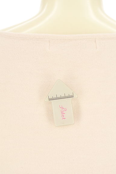 MISCH MASCH（ミッシュマッシュ）の古着「花刺繍レースネックニット（ニット）」大画像５へ