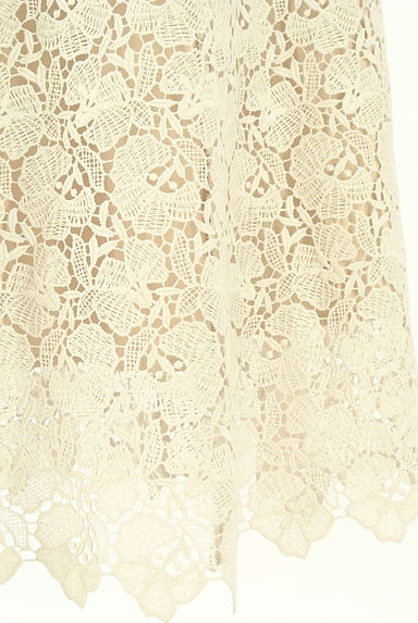 Maglie le cassetto（マーリエ ル カセット）の古着「刺繍レースロングフレアスカート（ロングスカート・マキシスカート）」大画像５へ