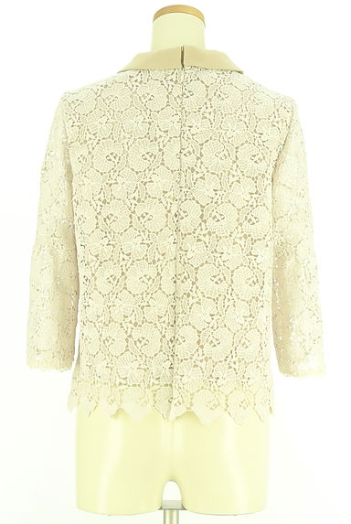 Maglie le cassetto（マーリエ ル カセット）の古着「9分袖総レースカットソー（ブラウス）」大画像２へ