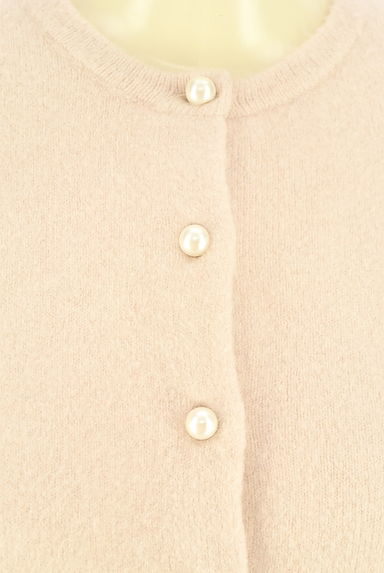 STRAWBERRY-FIELDS（ストロベリーフィールズ）の古着「パールボタンニットカーディガン（カーディガン・ボレロ）」大画像４へ