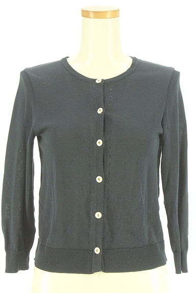 ef-de（エフデ）の古着「コットン混ニットカーディガン（カーディガン・ボレロ）」大画像１へ