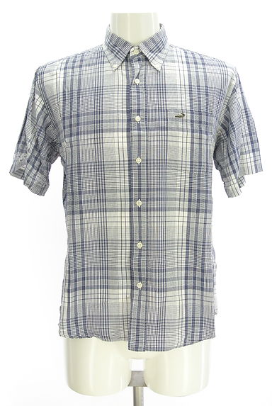 Crocodile（クロコダイル）の古着「ワンポイントチェックシャツ（カジュアルシャツ）」大画像１へ