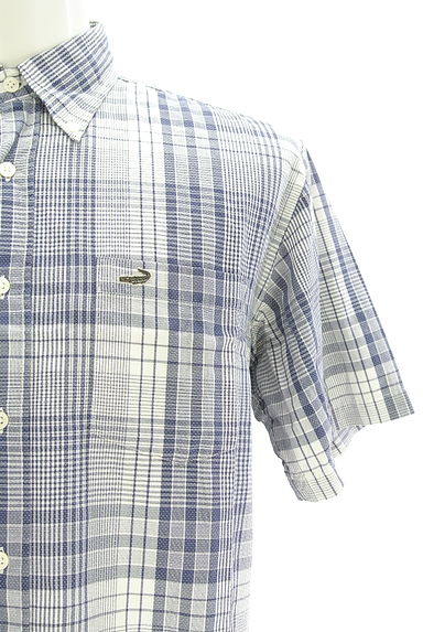 Crocodile（クロコダイル）の古着「ワンポイントチェックシャツ（カジュアルシャツ）」大画像４へ