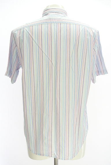 Crocodile（クロコダイル）の古着「ワンポイントストライプシャツ（カジュアルシャツ）」大画像２へ