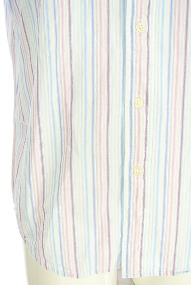 Crocodile（クロコダイル）の古着「ワンポイントストライプシャツ（カジュアルシャツ）」大画像５へ