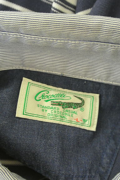 Crocodile（クロコダイル）の古着「マルチボーダーポロシャツ（ポロシャツ）」大画像６へ