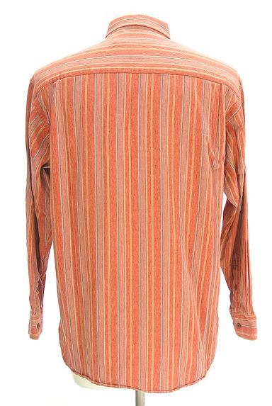 Crocodile（クロコダイル）の古着「ワンポイントストライプシャツ（カジュアルシャツ）」大画像２へ