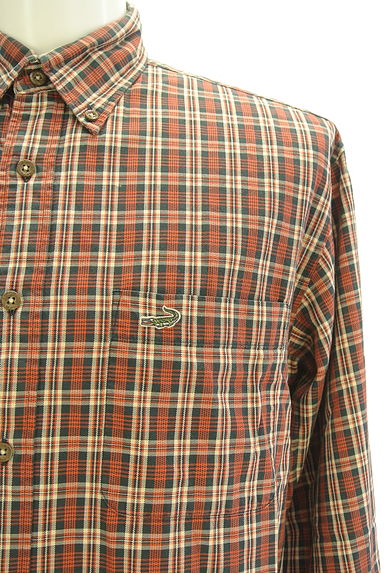 Crocodile（クロコダイル）の古着「ワンポイントチェックシャツ（カジュアルシャツ）」大画像４へ