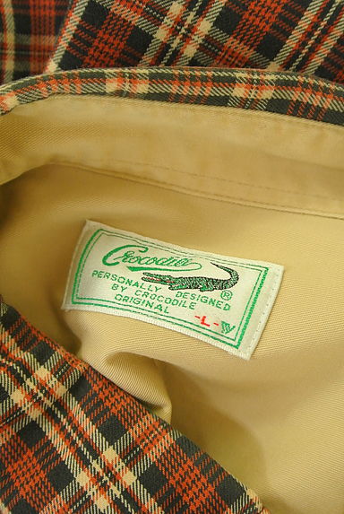 Crocodile（クロコダイル）の古着「ワンポイントチェックシャツ（カジュアルシャツ）」大画像６へ