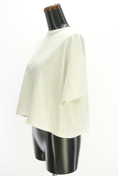 Mila Owen（ミラオーウェン）の古着「無地ワイドTシャツ（Ｔシャツ）」大画像３へ