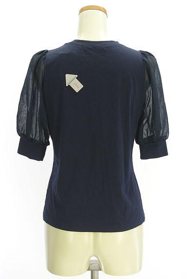 STRAWBERRY-FIELDS（ストロベリーフィールズ）の古着「シアーパフスリーブカットソー（カットソー・プルオーバー）」大画像４へ