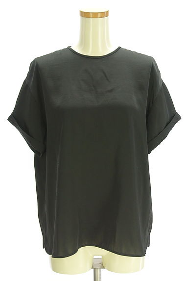 Mila Owen（ミラオーウェン）の古着「ロールアップサテンカットソー（カットソー・プルオーバー）」大画像１へ