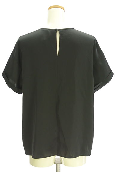 Mila Owen（ミラオーウェン）の古着「ロールアップサテンカットソー（カットソー・プルオーバー）」大画像２へ