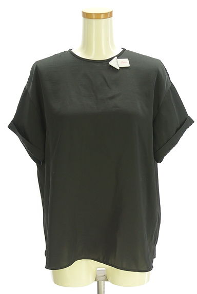 Mila Owen（ミラオーウェン）の古着「ロールアップサテンカットソー（カットソー・プルオーバー）」大画像４へ