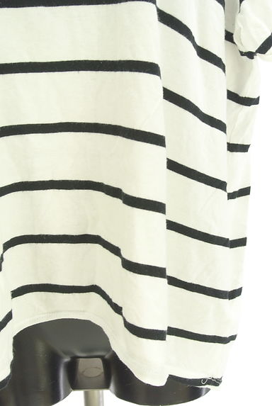 Ungrid（アングリッド）の古着「オーバーサイズボーダーカットソー（カットソー・プルオーバー）」大画像５へ