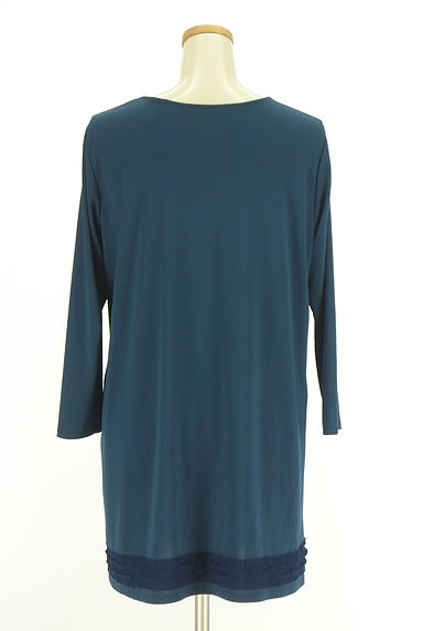 HIROKO BIS（ヒロコビス）の古着「チュールテープフリルフレアチュニック（カットソー・プルオーバー）」大画像２へ