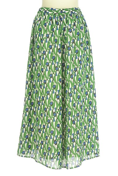 HIROKO BIS（ヒロコビス）の古着「総柄フレアパンツ（パンツ）」大画像２へ