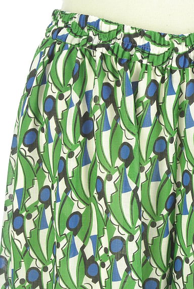 HIROKO BIS（ヒロコビス）の古着「総柄フレアパンツ（パンツ）」大画像４へ