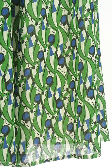 HIROKO BIS（ヒロコビス）の古着「総柄フレアパンツ（パンツ）」大画像５へ