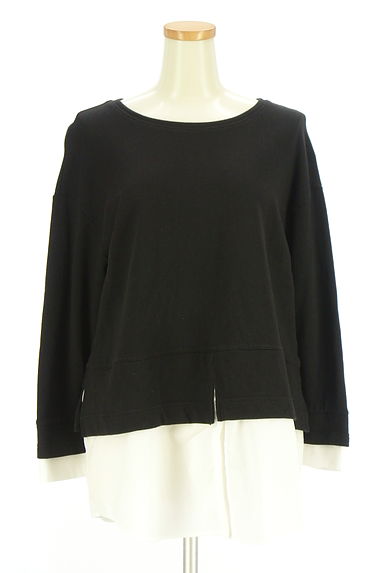 HIROKO BIS（ヒロコビス）の古着「レイヤード風スウェット（カットソー・プルオーバー）」大画像１へ