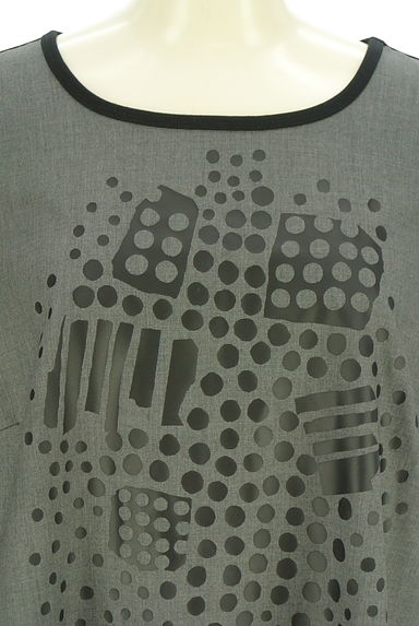 HIROKO BIS（ヒロコビス）の古着「プリント配色フレアチュニック（カットソー・プルオーバー）」大画像４へ