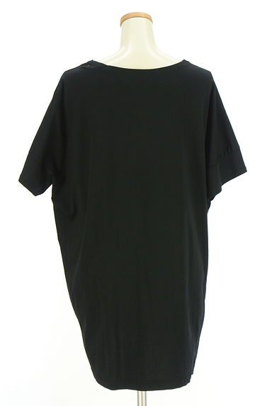 HIROKO BIS（ヒロコビス）の古着「ロゴ箔プリントTシャツチュニック（ワンピース・チュニック）」大画像２へ