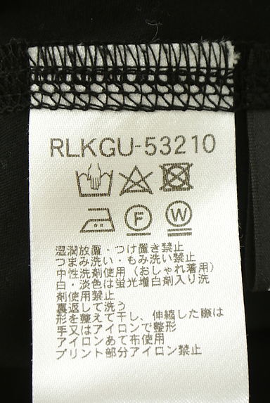 HIROKO BIS（ヒロコビス）の古着「ロゴ箔プリントTシャツチュニック（ワンピース・チュニック）」大画像５へ