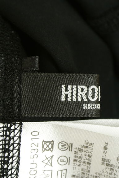 HIROKO BIS（ヒロコビス）の古着「ロゴ箔プリントTシャツチュニック（ワンピース・チュニック）」大画像６へ