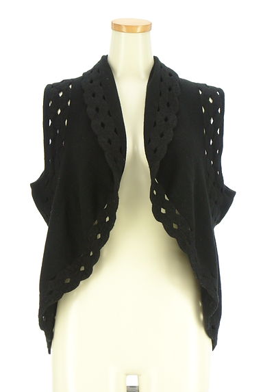 HIROKO BIS（ヒロコビス）の古着「ハイゲージニットボレロ（カーディガン・ボレロ）」大画像１へ